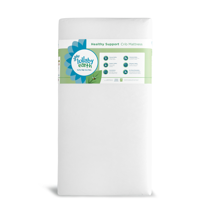 USA Made Baby Crib Mattresses Lullaby Earth Healthy Support Baby Crib Mattress Waterproof Baby Eco Trends